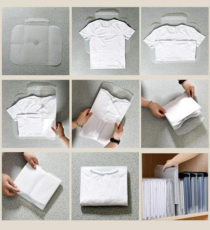 Dust-Proof Folding Board Clothes Organizer