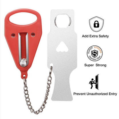 Locksie™ Portable Door Safety Latch Lock