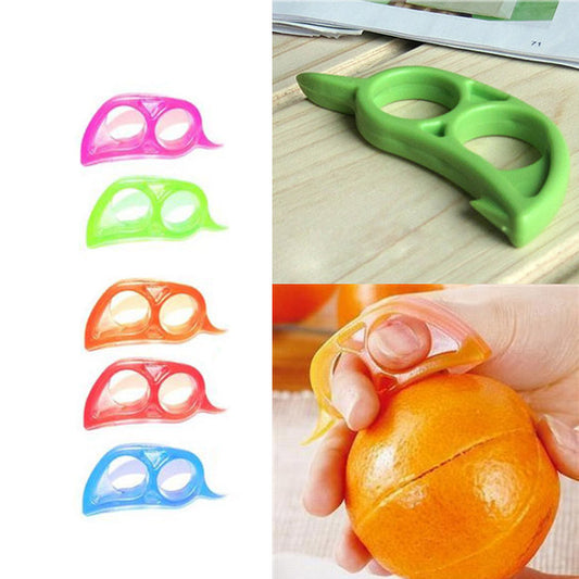 Quick & Easy Orange Peeler