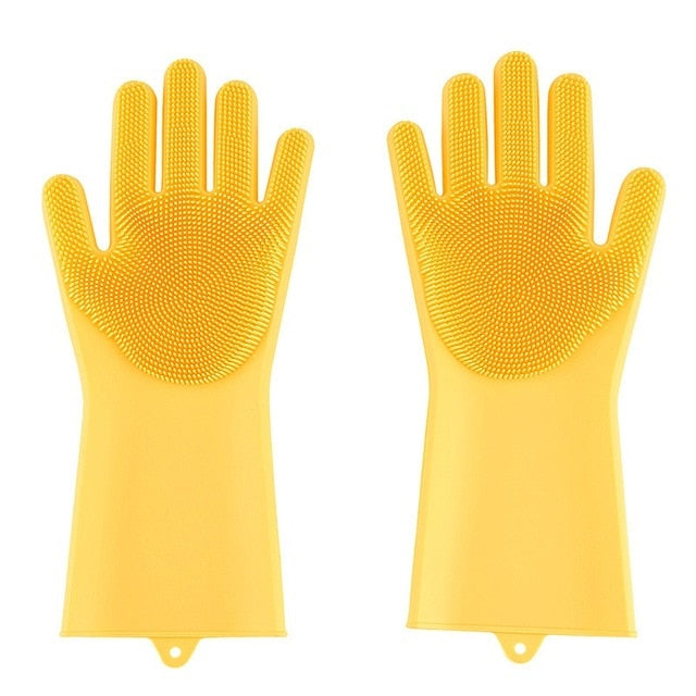 Magic Silicone Dishwashing Gloves