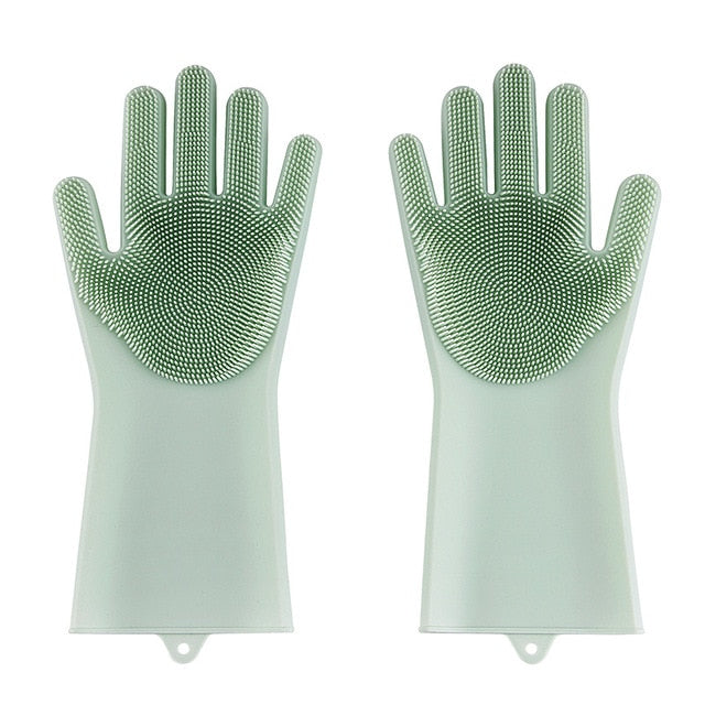 Magic Silicone Dishwashing Gloves