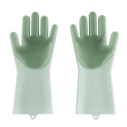 Magic Silicone Dishwashing Gloves